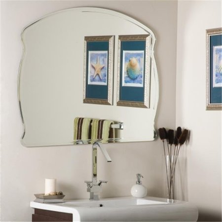 DECOR WONDERLAND Decor Wonderland SSM1060 Frameless Wide Wall mirror SSM1060